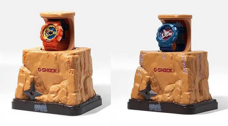 Casio выпустила специальные часы G-Shock для фанатов «Наруто: Ураганные хроники»