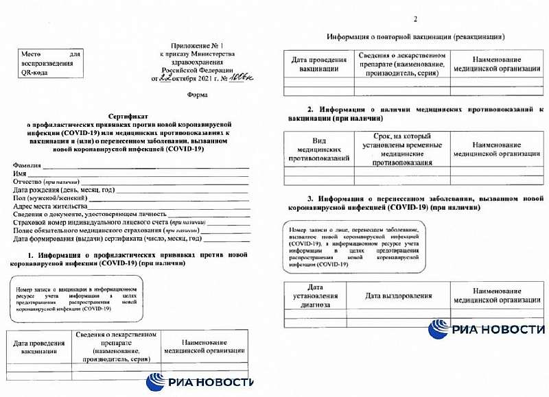 В России вводят новые сертификаты о вакцинации. Что нужно знать?