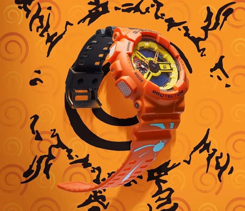Casio выпустила специальные часы G-Shock для фанатов «Наруто: Ураганные хроники»