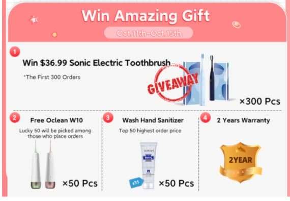 Вещь дня. Новый ирригатор Oclean W10 выставили со скидкой и подарками