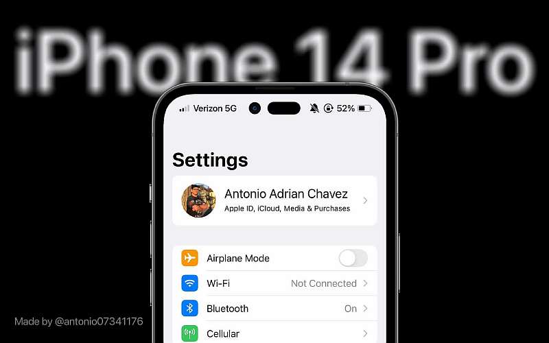 Apple готовит iPhone 14 с двойным вырезом. Это очень странно выглядит