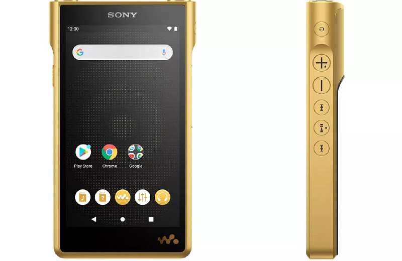 Sony выпустила аудиофильский Android-плеер в позолоченном корпусе за 3580$