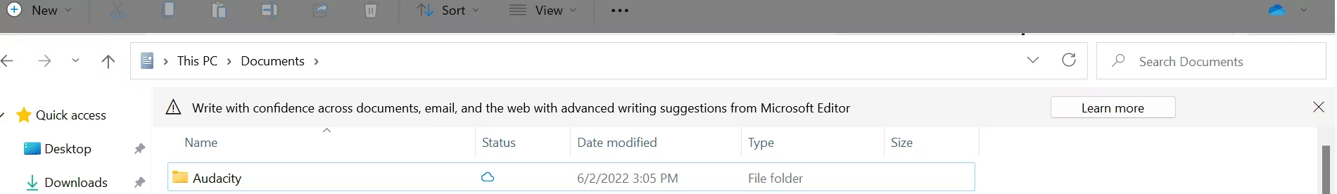 Приехали. Прямо в «проводнике» Windows 11 появилась встроенная реклама