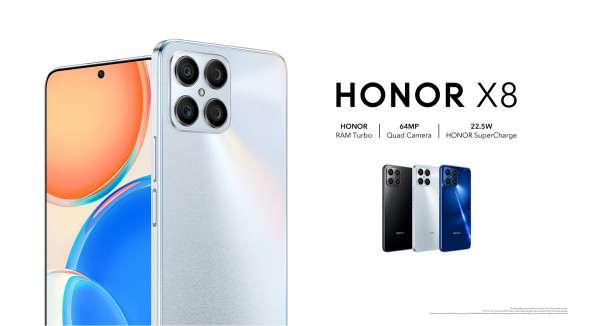 Вышел тонкий, как бритва, Honor X8 с дизайном в стиле iPhone