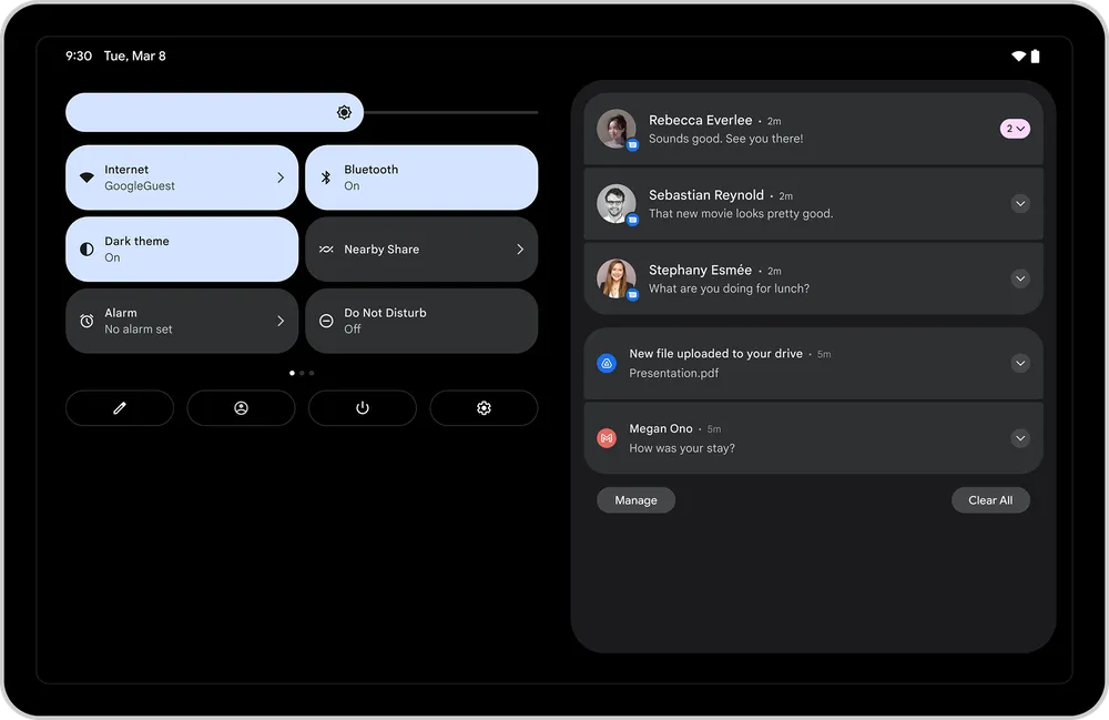 Google представила новую операционную систему для планшетов. Это Android 12L