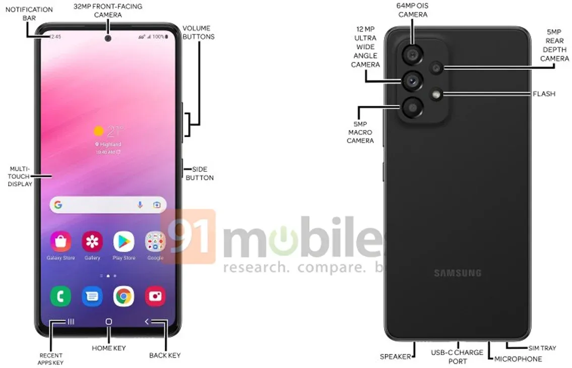 Samsung ухудшит камеры на смартфонах Galaxy A. Уберут один объектив