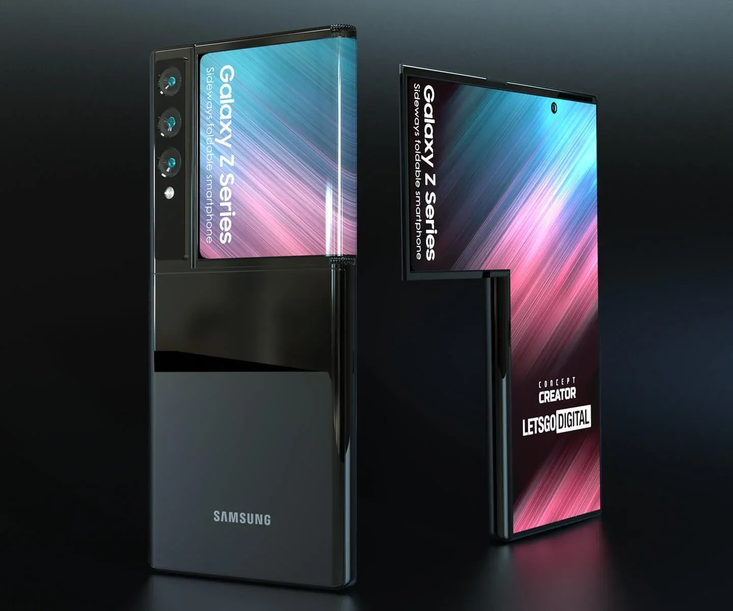 Это будет самый странный смартфон Samsung Galaxy. В форме буквы «Г»