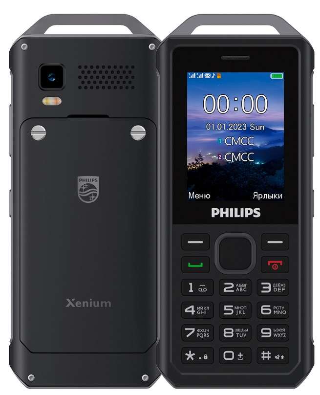 10 лучших кнопочных телефонов Philips. Надежные модели Xenium с отличной автономностью