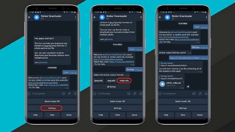 Как перенести любые стикеры из Telegram в WhatsApp