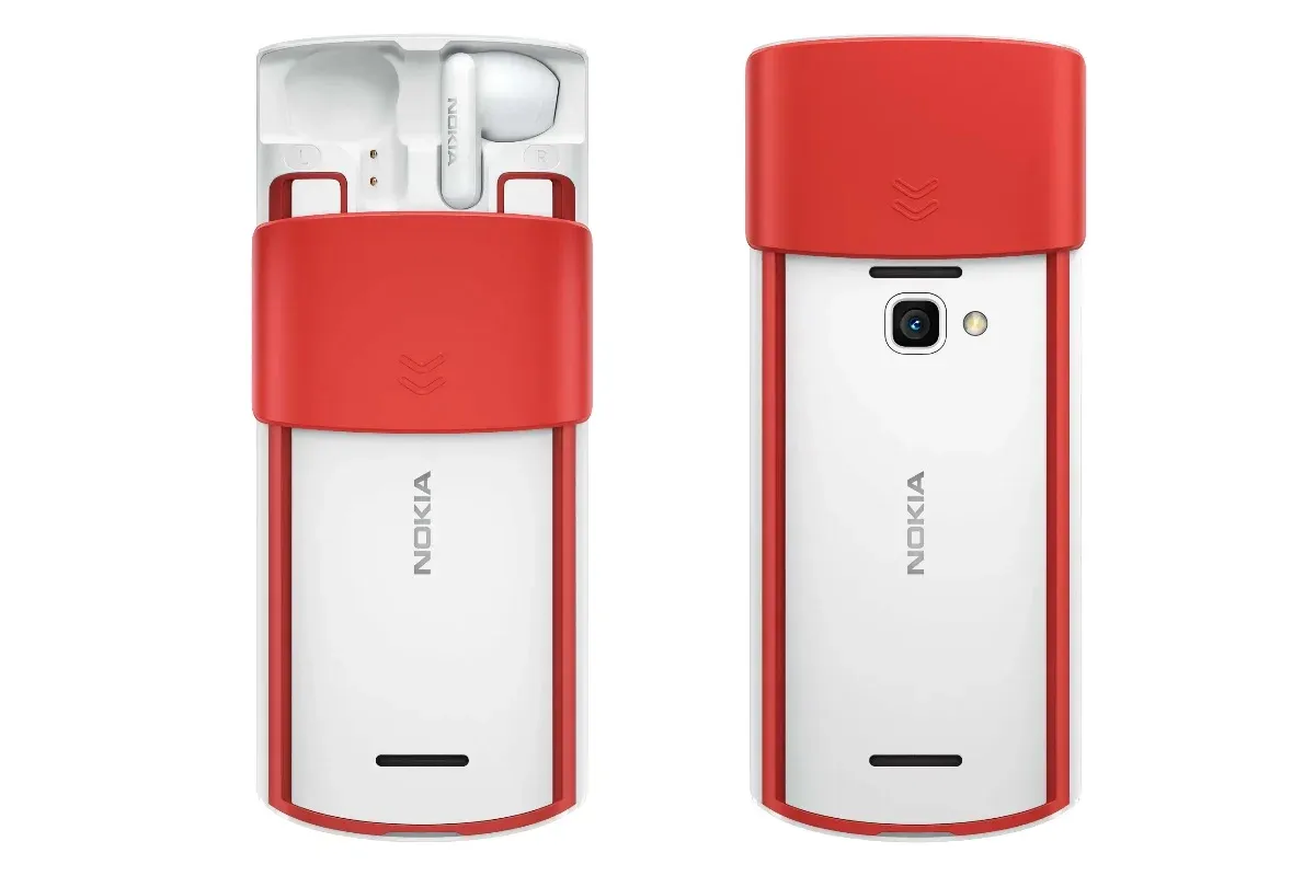 Nokia представила 5710 XpressAudio. Необычный кнопочный телефон со встроенными TWS-наушниками