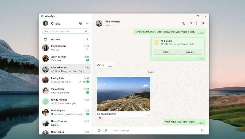 У WhatsApp вышло новое приложение для Windows. Наконец-то работает без смартфона!