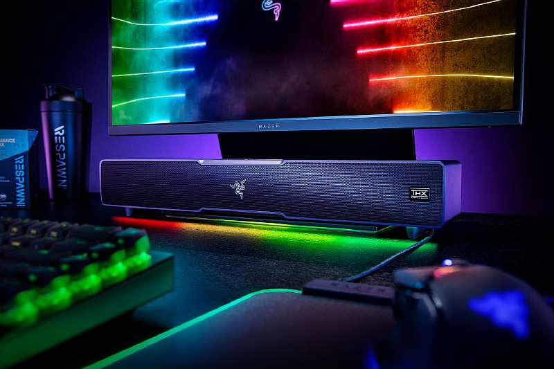 Razer представила компактный и недорогой саундбар с RGB-подсветкой за $99