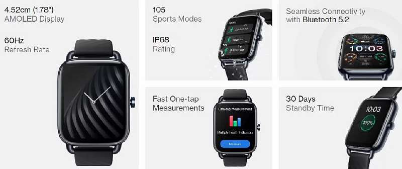 Представлены OnePlus Nord Watch: смарт–часы с OLED экраном и крутой автономностью