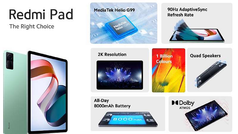 Xiaomi выпустила свой самый дешёвый планшет — Redmi Pad