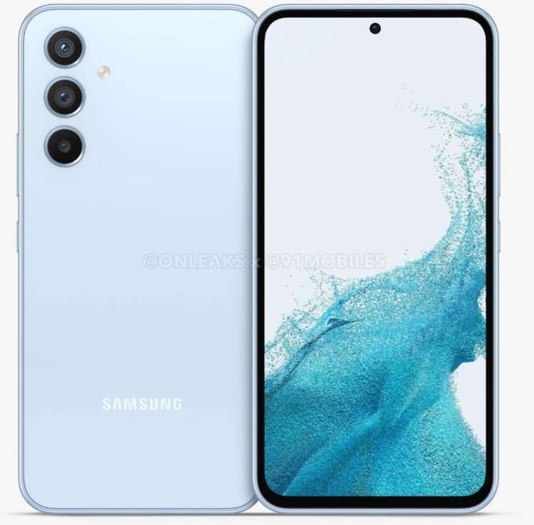 Зацените дизайн Samsung Galaxy A54. Он выглядит как флагман премиальной S-серии