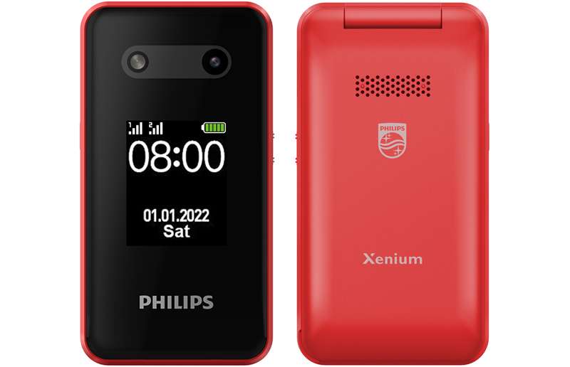 Philips выпустила классную кнопочную раскладушку, которая живет месяц на одном заряде
