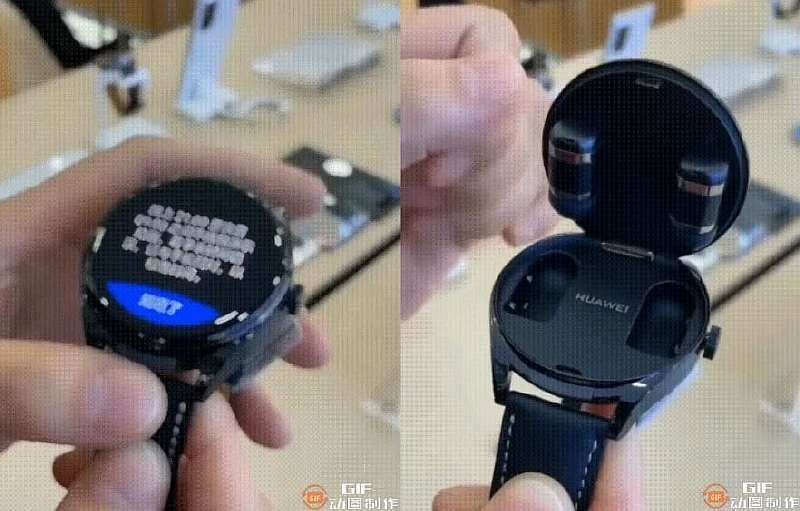 Huawei готовит удивительные смарт-часы. Гаджет 2в1 со встроенными беспроводными наушниками