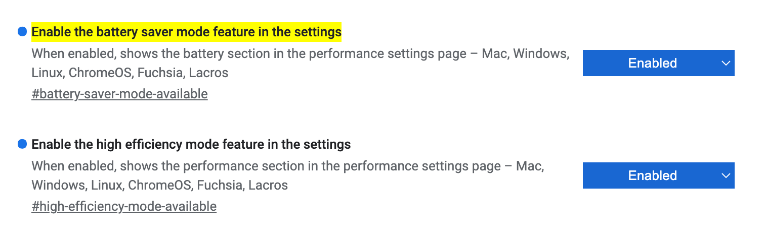 Google Chrome получил режимы экономии памяти и заряда аккумулятора. Как включить?