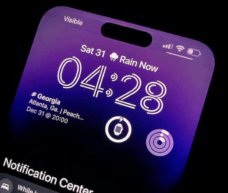 Посмотрите, как выгорает экран iPhone 14 Pro из-за выреза Dynamic Island
