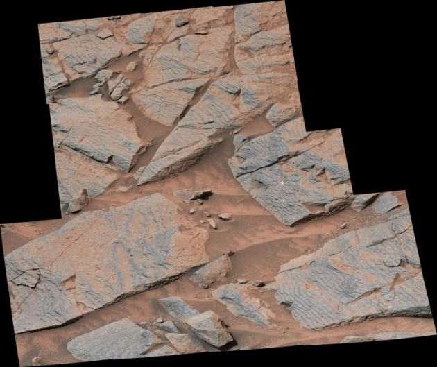 Curiosity нашел лучшее доказательство существования жидкой воды на Марсе