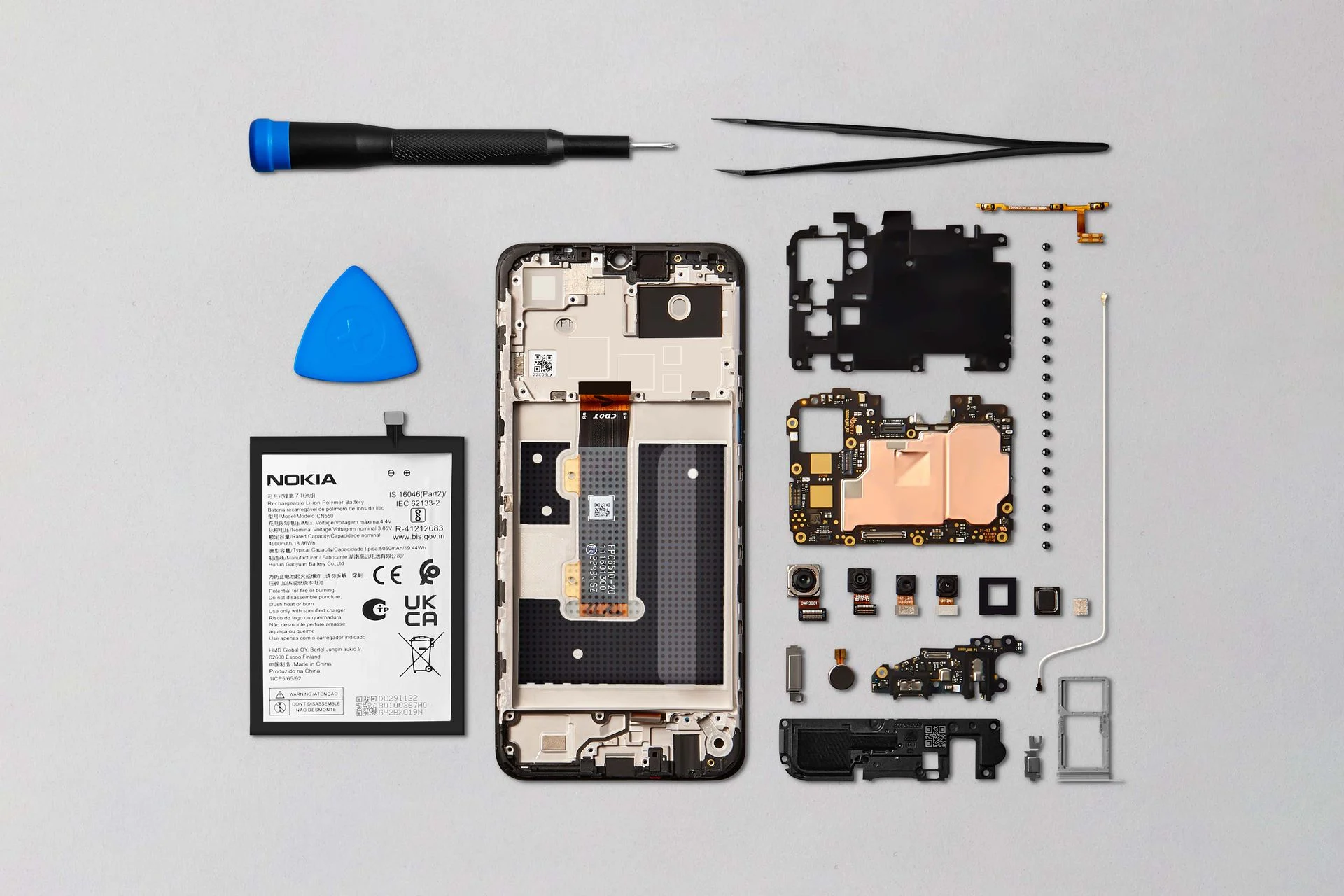 Представлен уникальный смартфон Nokia G22 — ремонтируется дома за несколько минут