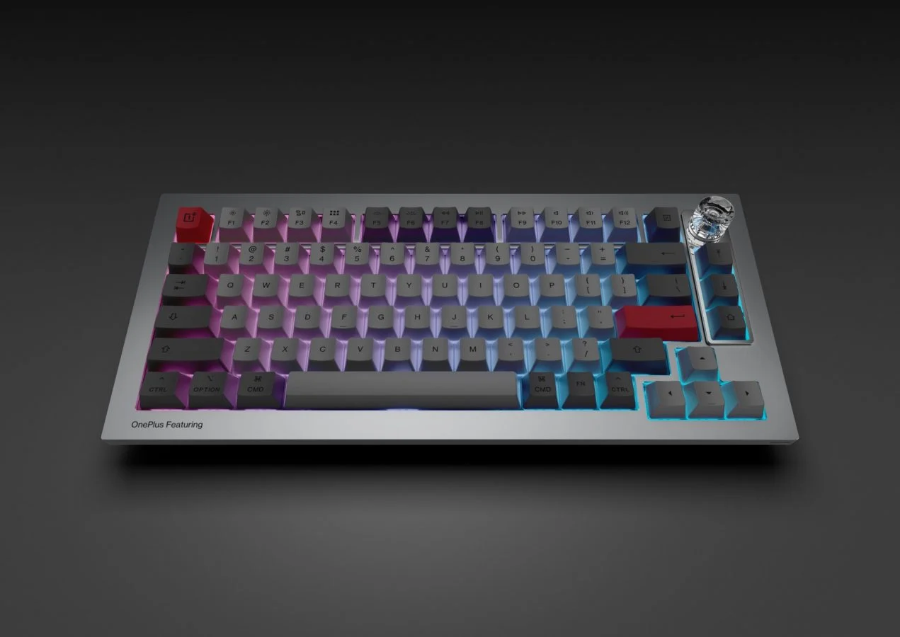 OnePlus представила свою первую механическую клавиатуру Keyboard 81 Pro