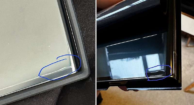 Пользователи жалуются на заводской брак экрана Samsung Galaxy S23 Ultra
