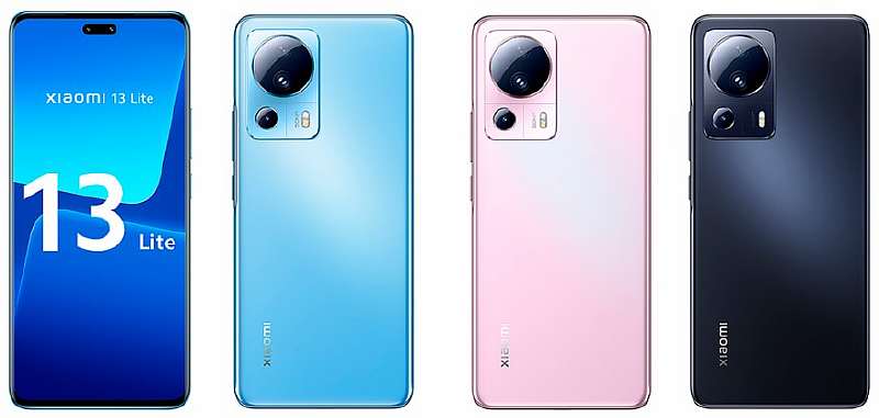 Xiaomi 13 Lite полностью рассекречен. Это новый суфблагман с изящным дизайном