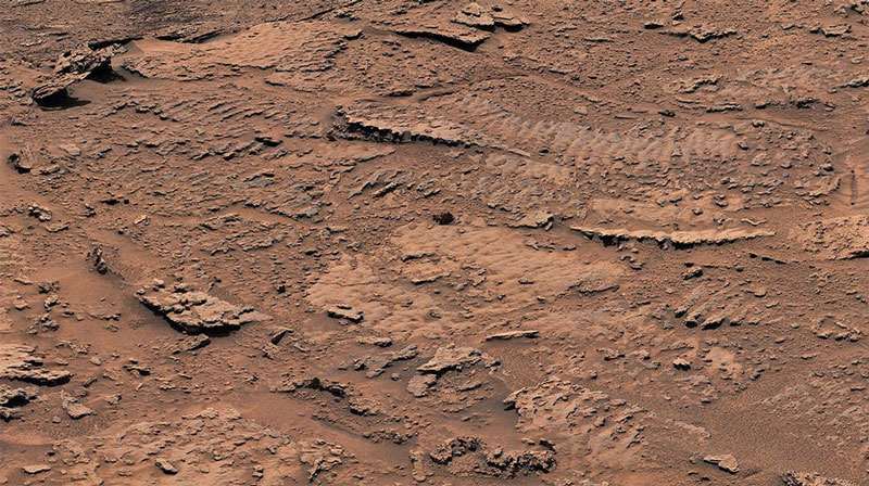 Curiosity нашел лучшее доказательство существования жидкой воды на Марсе