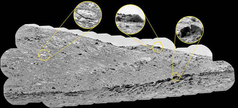 Curiosity нашел лучшее доказательство существования жидкой воды на Марсе