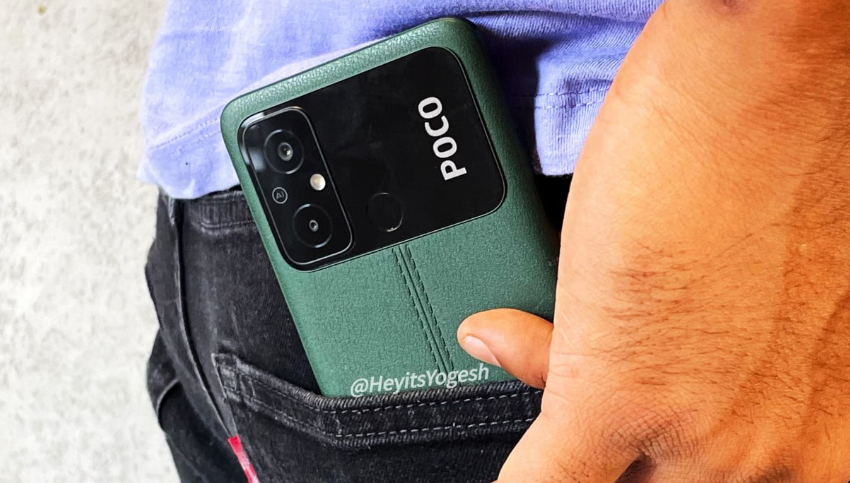 Xiaomi готовит бюджетный POCO C55 с «кожаным» дизайном. Выглядит очень интересно