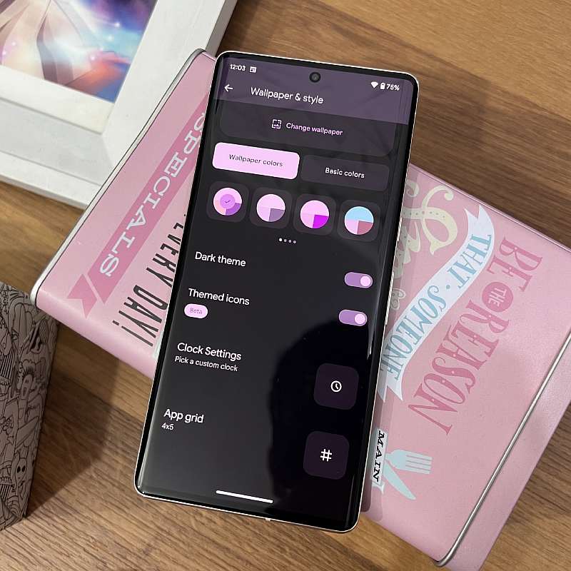 Android 14 получит красивую монохромную тему (фото)