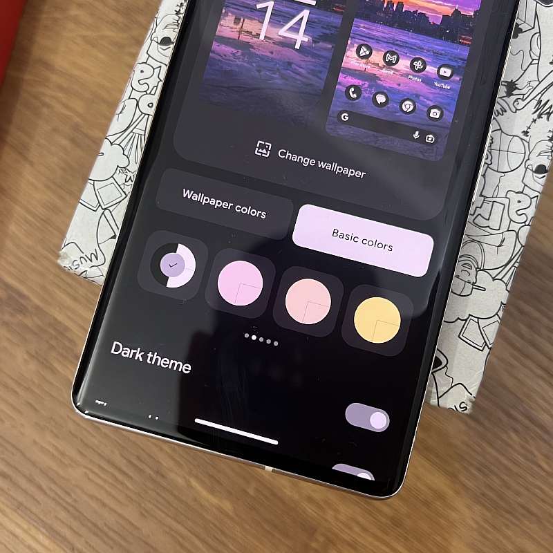 Android 14 получит красивую монохромную тему (фото)