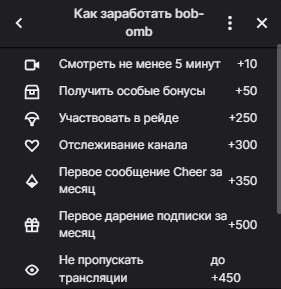 Как правильно настроить баллы канала на Twitch