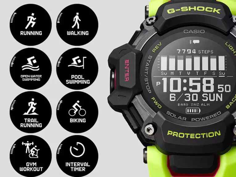 Casio выпустила смарт-часы G-SHOCK c кучей функций и зарядкой от солнца