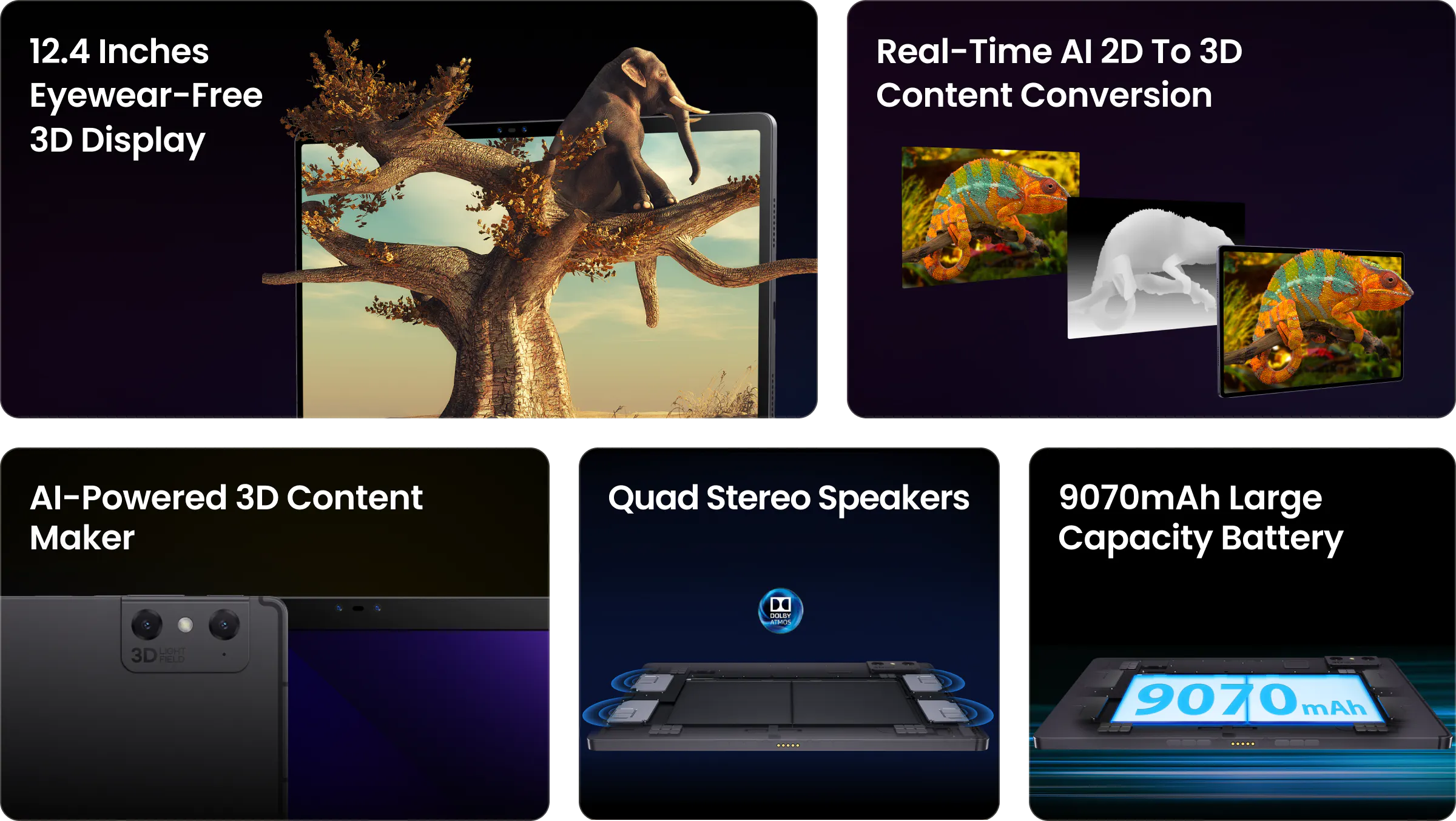 В новом планшете Nubia 3D-изображение буквально выпрыгивает из экрана