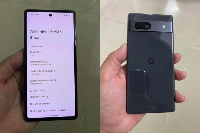 Google Pixel 7a полностью рассекречен. Появились живые фото и характеристики смартфона