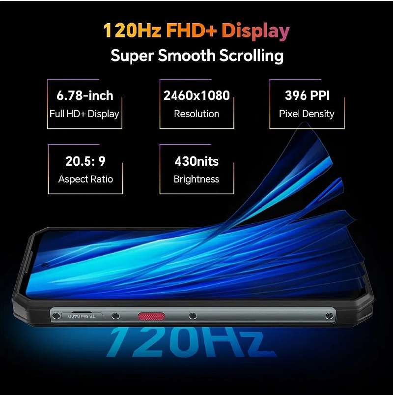Oukitel выпустила гиперзащищенный флагман WP21 Ultra. С тепловизором и мощным АКБ