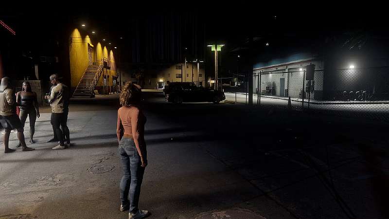 Зацените, как круто выглядит графика GTA 6 в ночное время