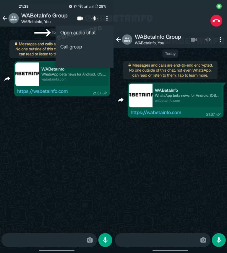 WhatsApp скоро добавит функцию аудиочатов. Помните хайповый ClubHouse?