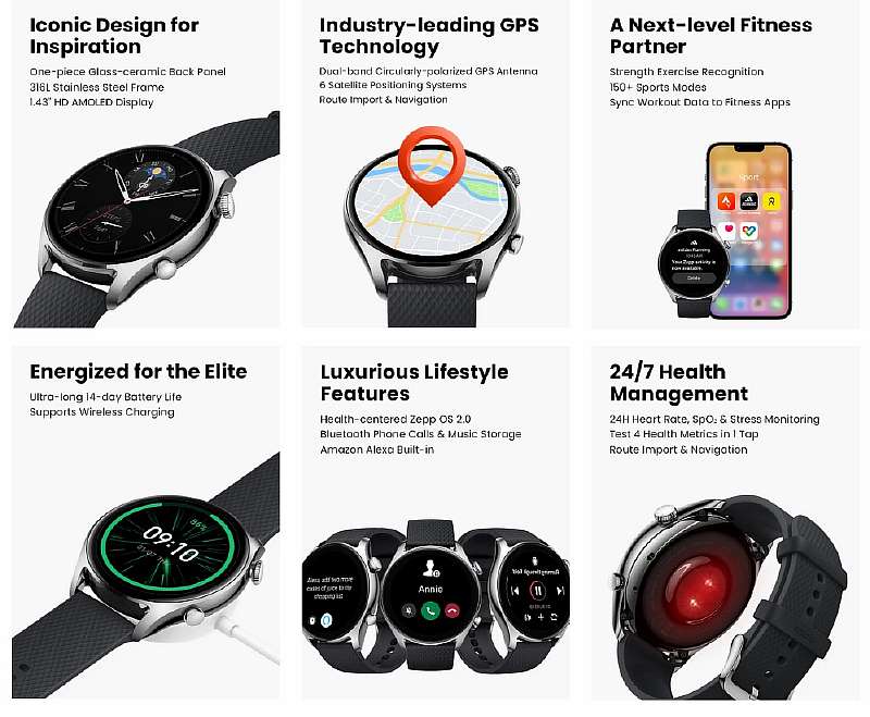 Представлены Amazfit GTR 4 Limited Edition. Смарт-часы с редкой флагманской функцией