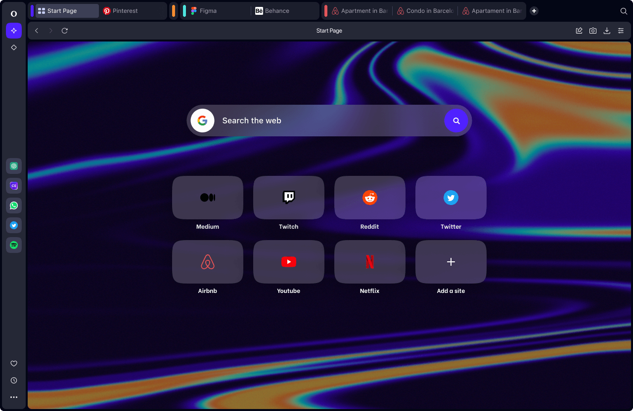 Opera One: новый браузер с модульным дизайном и функциями искусственного интеллекта