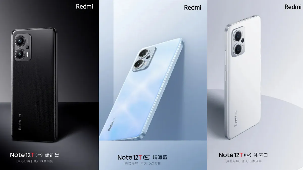 Xiaomi представила сбалансированный смартфон Redmi Note 12T Pro: цена и характеристики