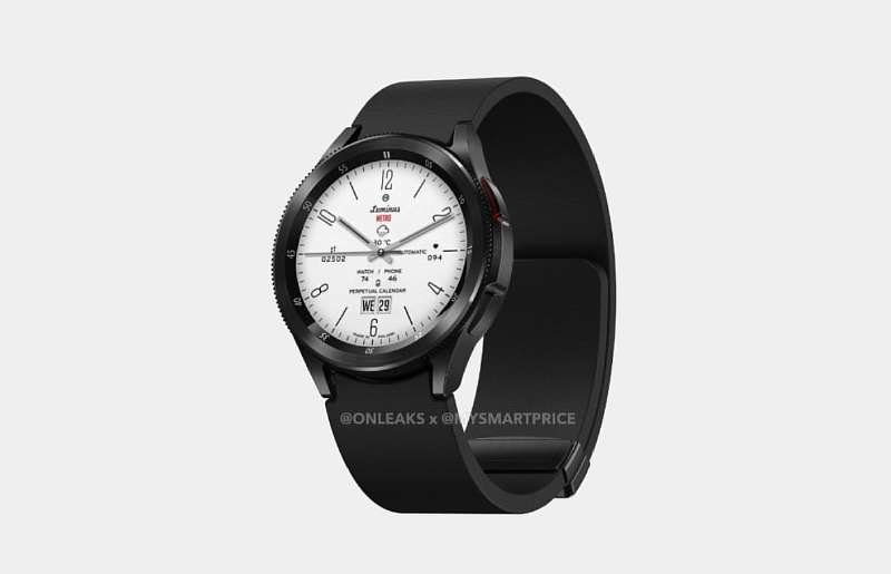 Раскрыт дизайн Samsung Galaxy Watch 6 Classic: стильные отсылки к прошлому