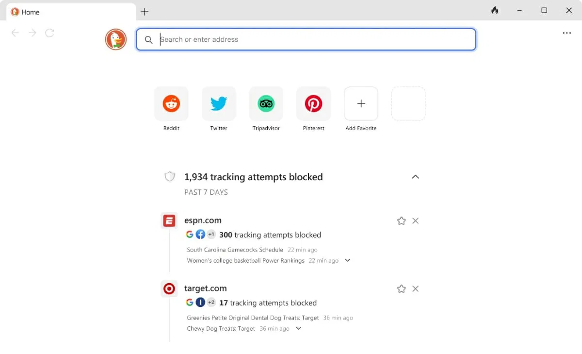На Windows вышел защищенный браузер DuckDuckGo. Без рекламы и слежки за пользователем