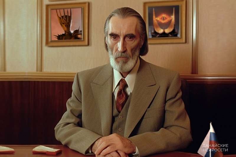 Если бы «Властелин колец» снимали в лихих 90-х. Нейросеть показала героев в нетипичных обстоятельствах