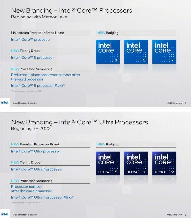 Не удивляйтесь, когда будете покупать ПК или ноутбук. Intel сменила названия процессоров