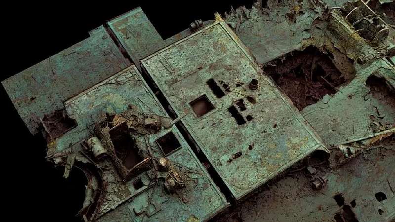 Посмотрите 3D-модель затонувшего «Титаника». Ее создали из 700 000 фотографий со всевозможных ракурсов