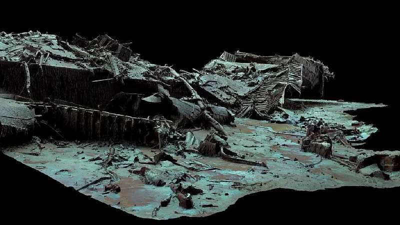 Посмотрите 3D-модель затонувшего «Титаника». Ее создали из 700 000 фотографий со всевозможных ракурсов