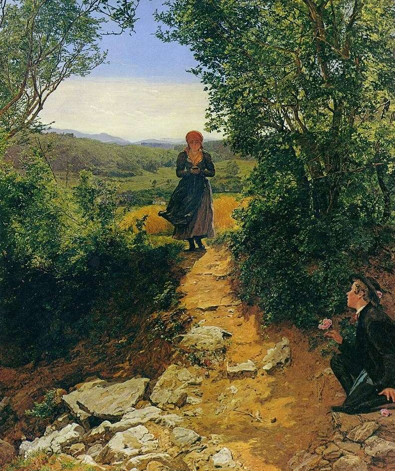 На картине 160-летней давности обнаружили женщину, держащую смартфон. А что там на самом деле?